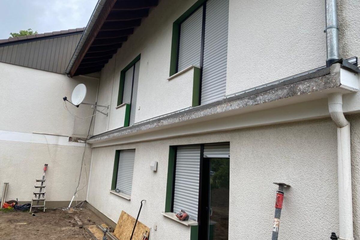 Balkonabbruch an einem Landhaus