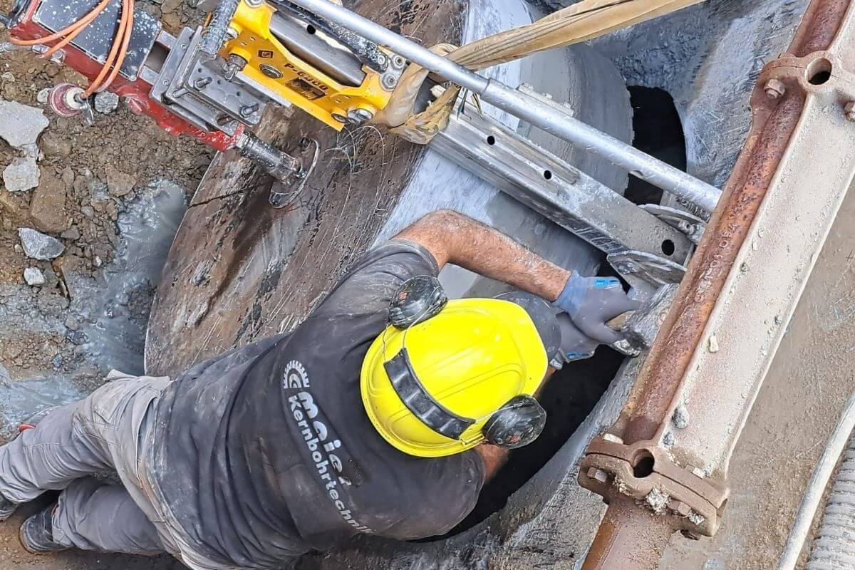 Kernbohrungen für den öffentlichen Bedarf