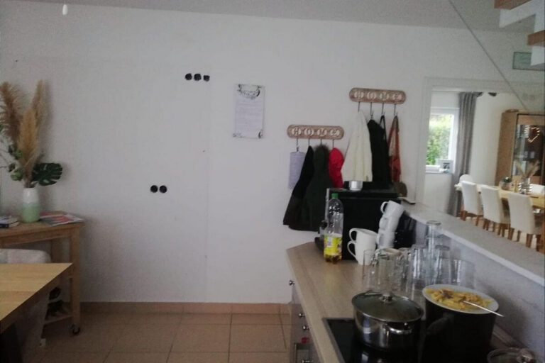 Vorher Küche ohne Wanddurchbruch