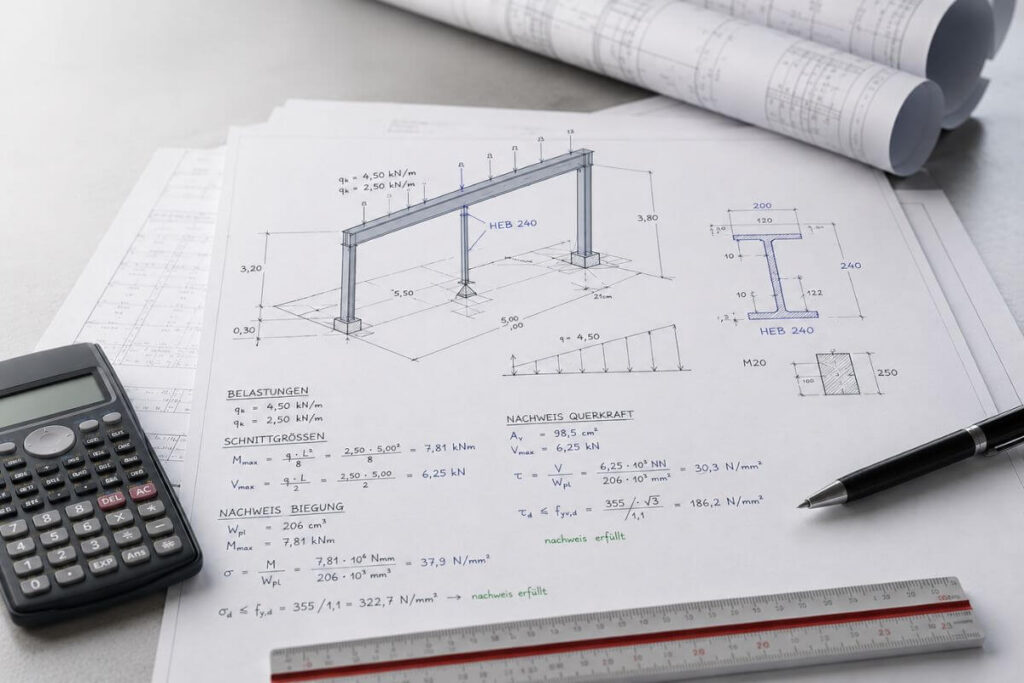 Statiker der Firma Maier Kernbohrtechnik GmbH aus Meinerzhagen